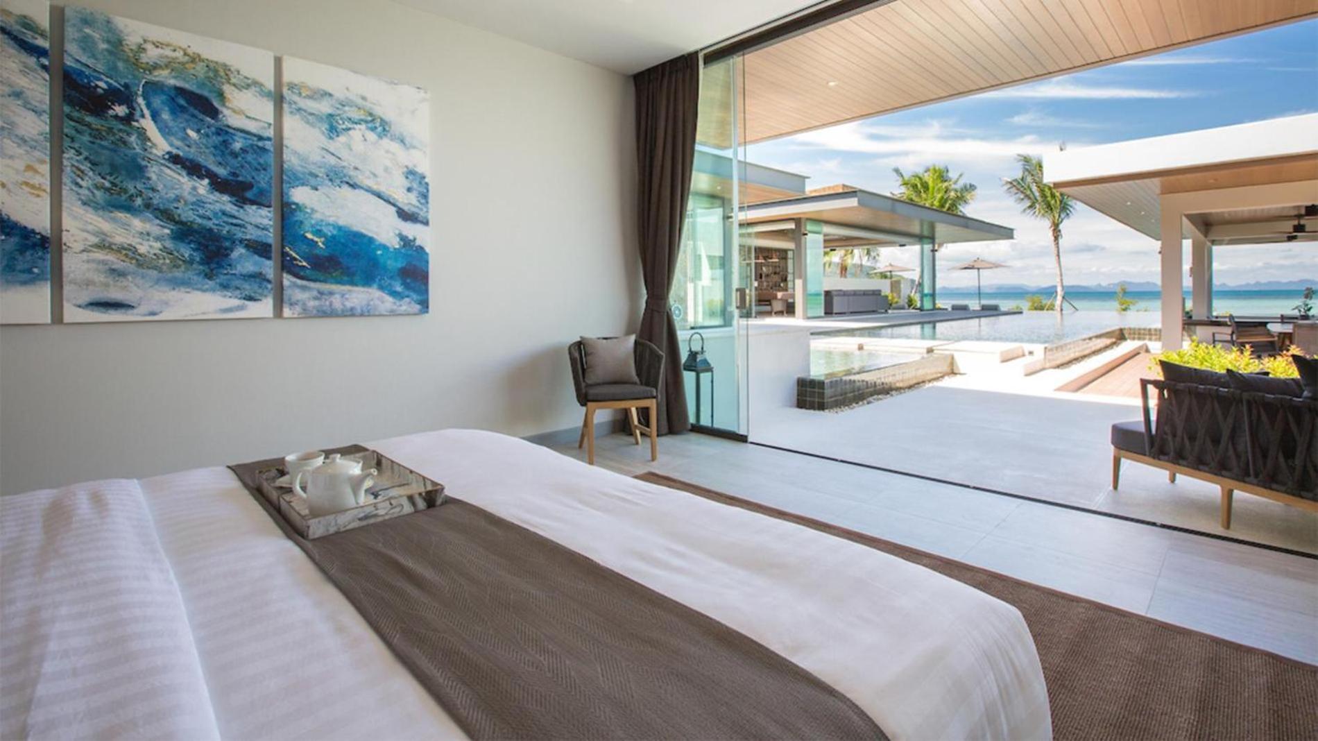 Exclusive Sea Renity A Beachfront Villa Retreat Sleeps 12 Adults And 6 Kids Laem Sor Ngoại thất bức ảnh