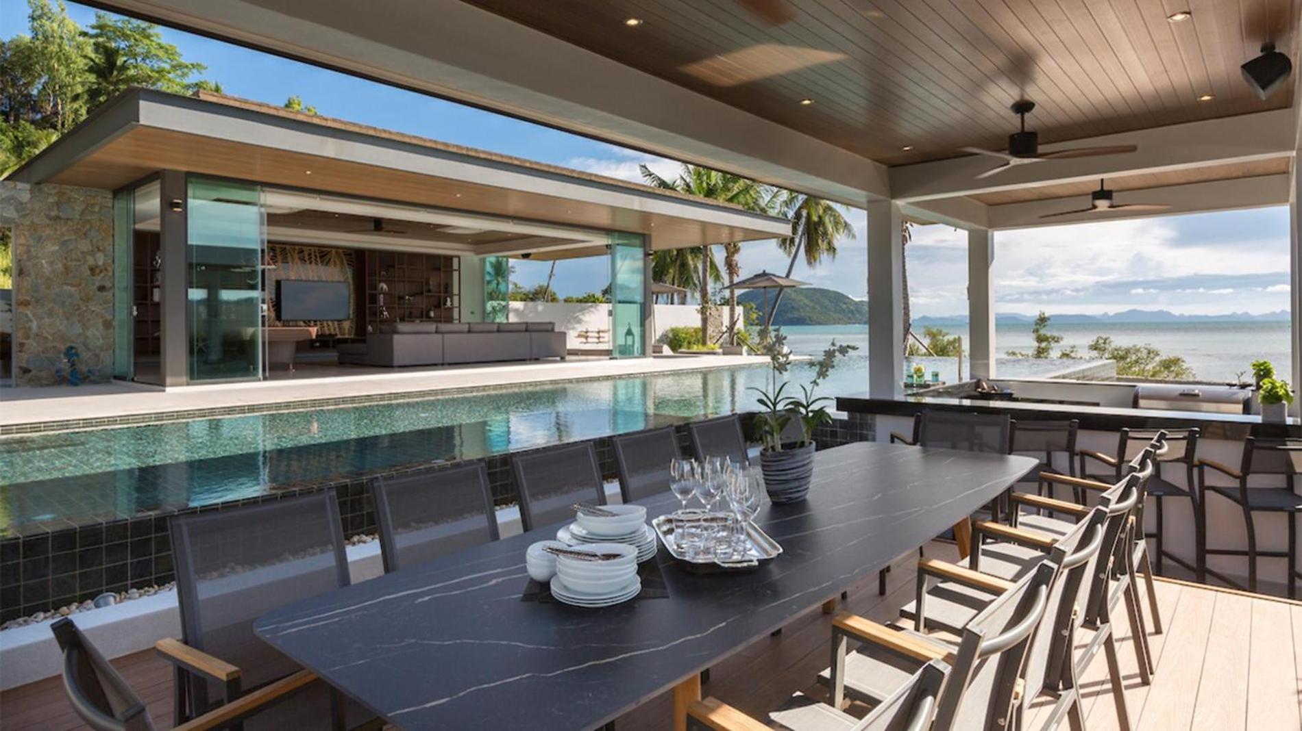 Exclusive Sea Renity A Beachfront Villa Retreat Sleeps 12 Adults And 6 Kids Laem Sor Ngoại thất bức ảnh